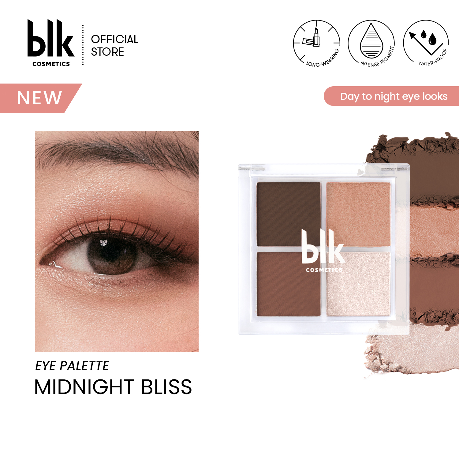Discount on Blk Cosmetics  shoes - SKU: Blk Cosmetics Daydream Eyeshadow Palette Midnight Bliss