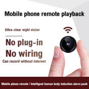 SpyCam A9: Remote CCTV Camera Connects to Cellphone Wirelessly