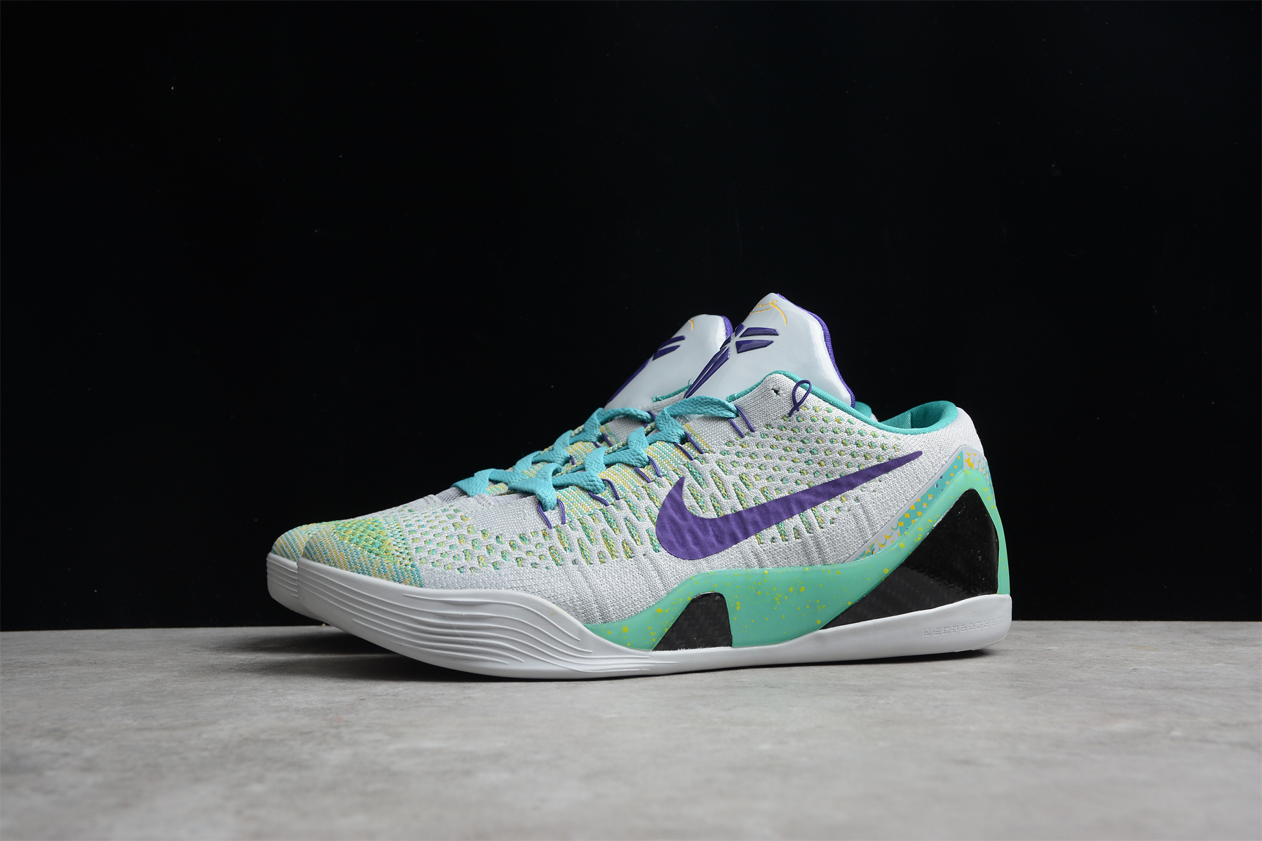 Nike Kobe 9 Elite Low Grey And Blue Basketball Shoes 630487-005 | Lazada Ph