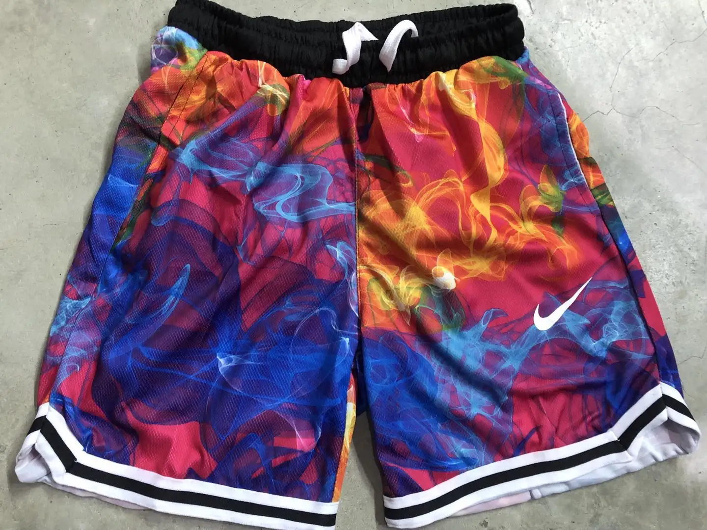 colorful nike shorts womens