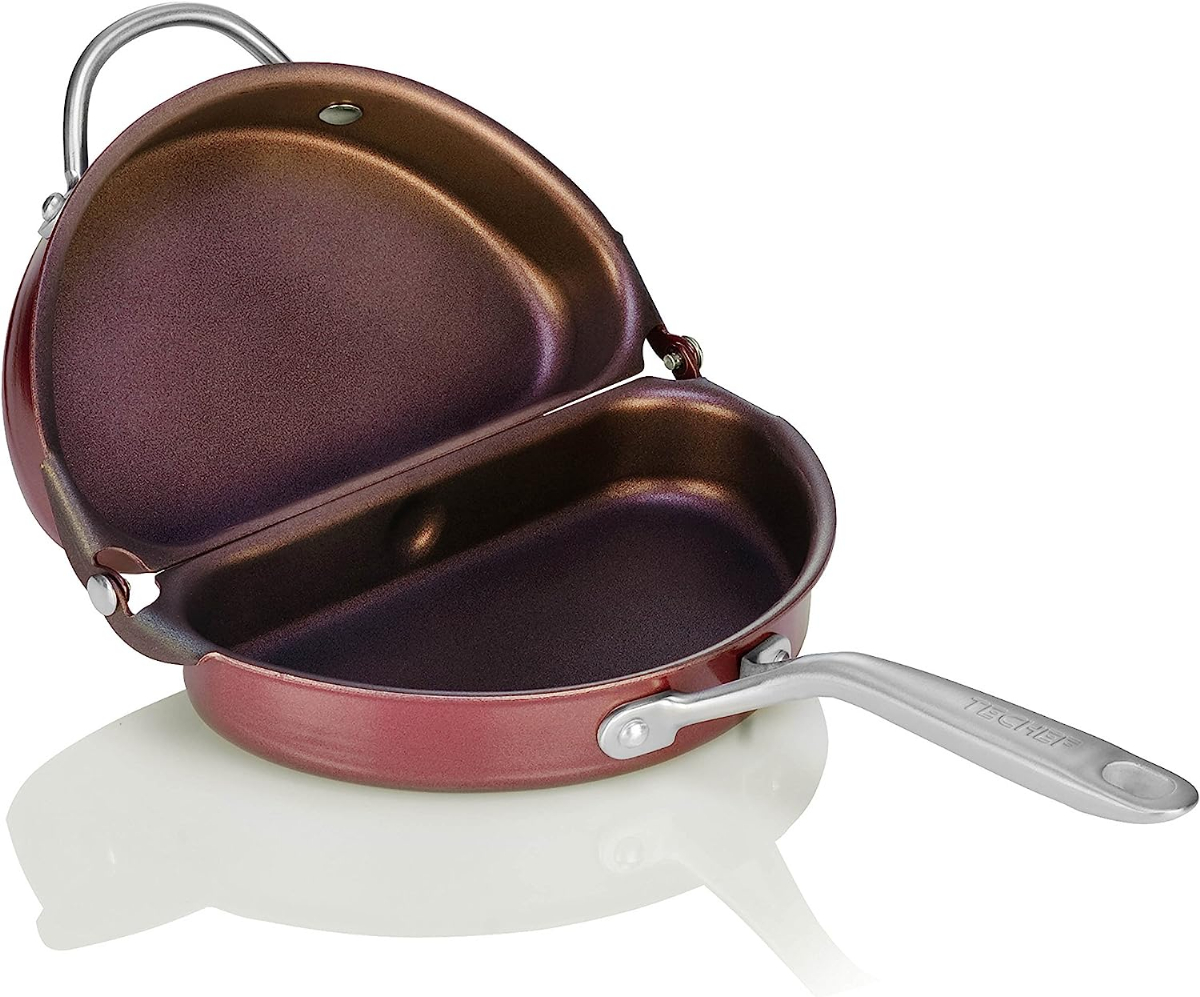 TeChef - Color Pan 12 Frying Pan, Coated with New Safe Teflon Select -  Color Collection/Non-Stick Coating (PFOA Free) / (Aubergine Purple)