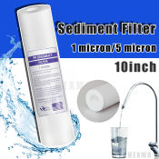 10" PP Sediment Filter Cartridge, 1/5 Micron - Ziyoulang