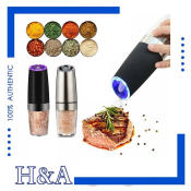 H&A Automatic Electric Salt & Pepper Grinder with LED