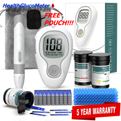 Newant 50PCS Glucometer Blood Sugar Monitoring Kit for Diabetes
