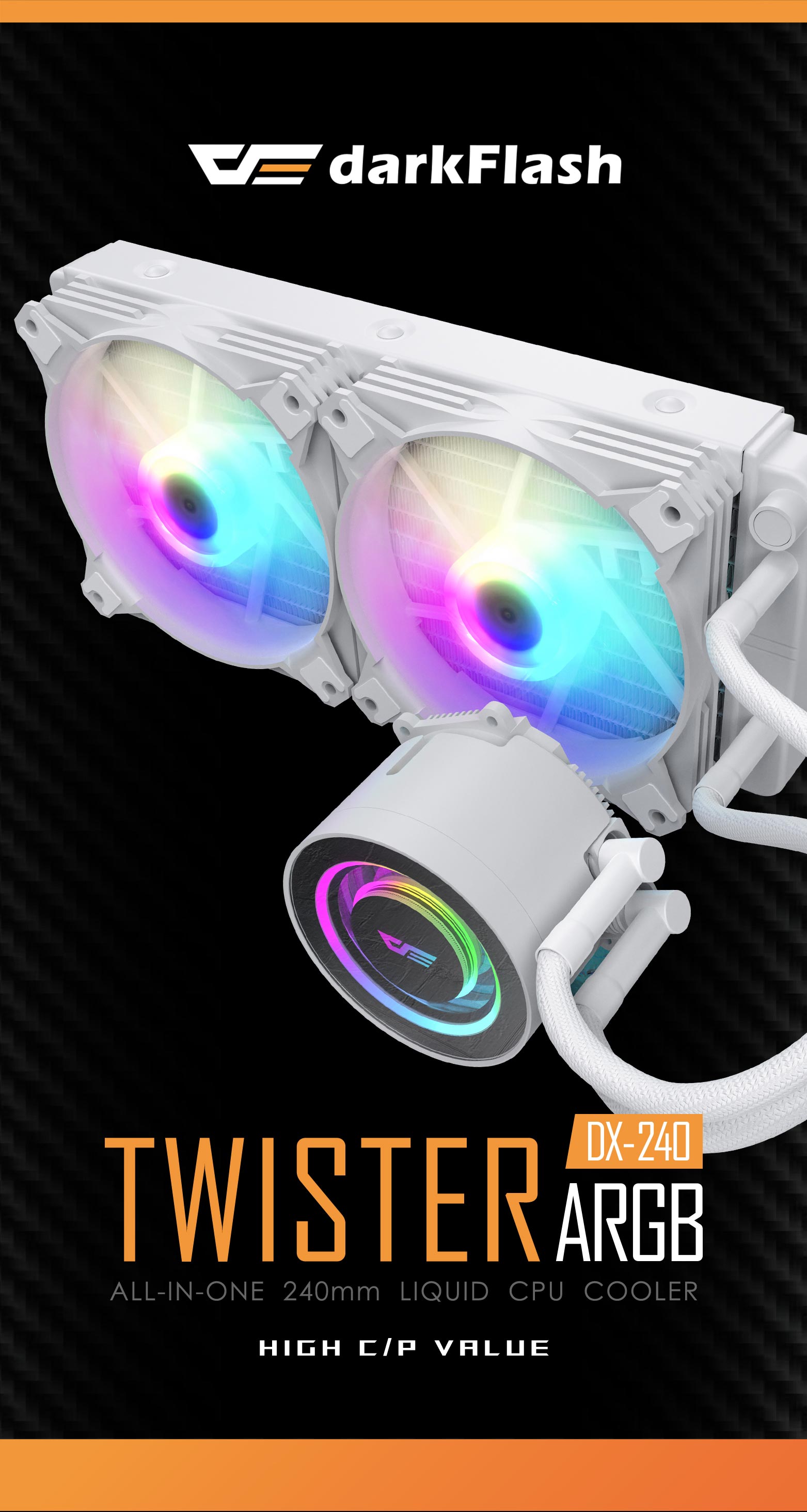 240mm LIQUID CPU Cooler 
