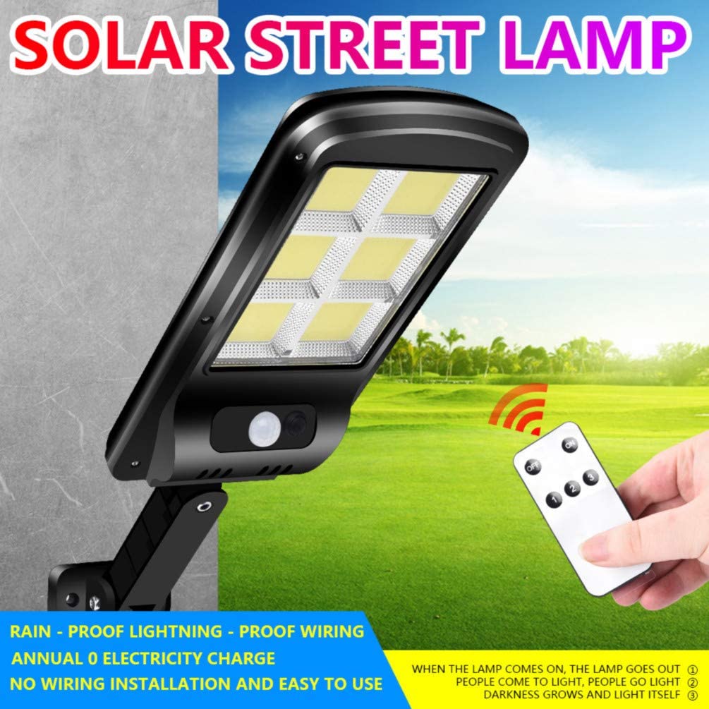 AME-LED SOLAR STREET LIGHTS, Motion Sensor Security Wall Light, 96 LED  6000lm Outdoor Solar Lighting with Modes for Garden, Street, Deck, Fence,  Patio, Path Lazada PH