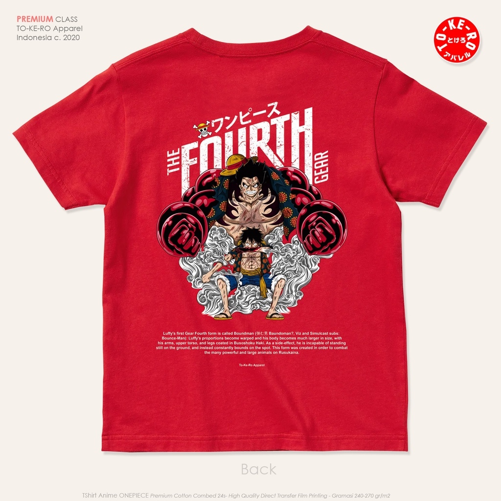 Luffy Gear 4 Bounce Man T-shirt from One Piece -Your alternative anime shop