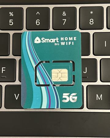 PLDT SMART BRO PREPAID WIFI SIM with 30days UNLI DATA & 10GB