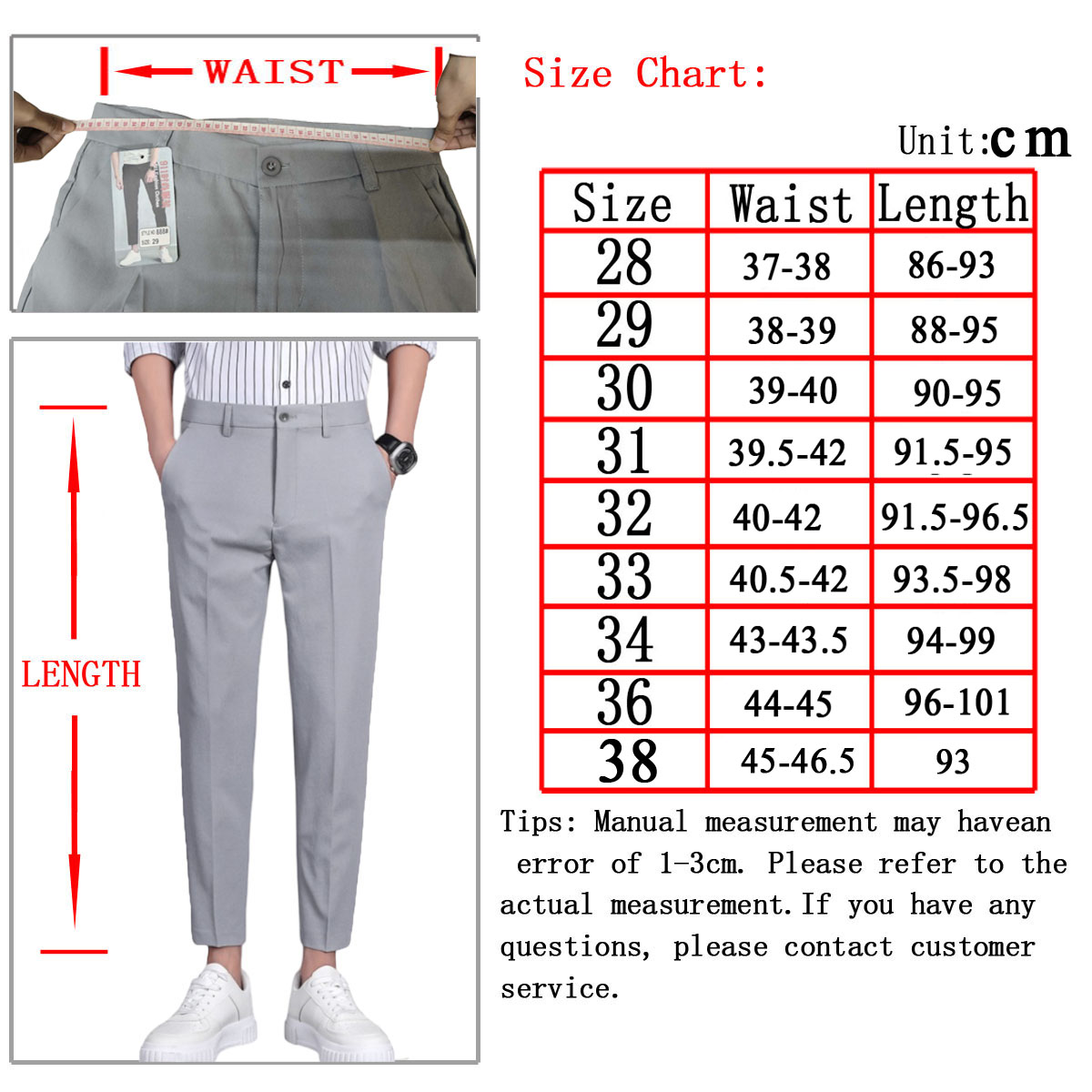 Jeanssandy 777 -New Slacks For Men Thick Fabric Pants Straight