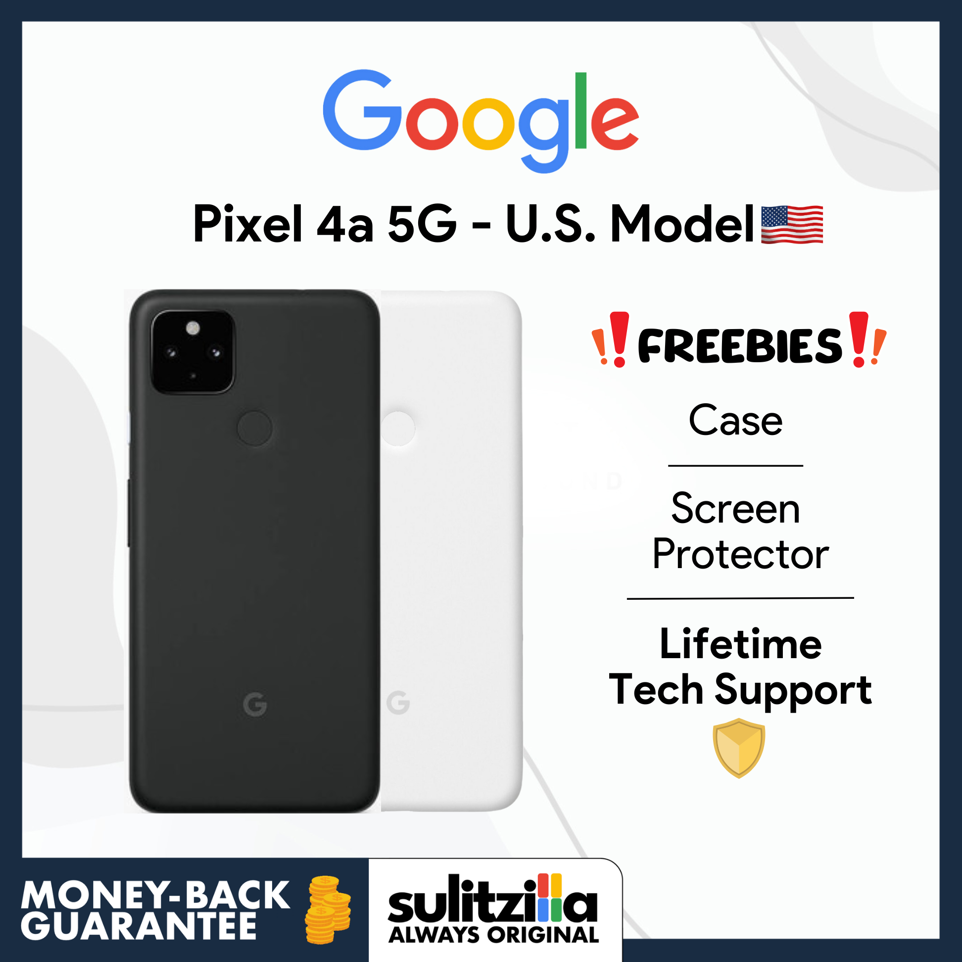 Google Pixel 4a 5G - US Model - (128GB) with eSIM