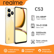 Realme C53 16+1TB ROM 6.7" Android Smartphone with Long-lasting