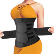 Slimming Waist Trainer Belt for Women - Adjustable Strap, Fitness Girdle