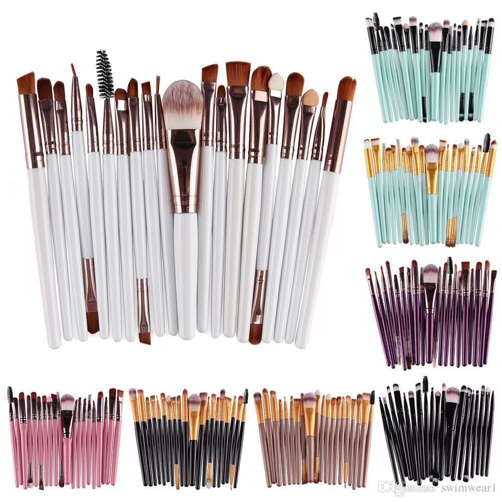 full face makeup brush set