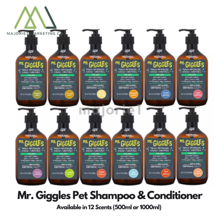 Mr. Giggles Pet Shampoo - For Dogs and Cats