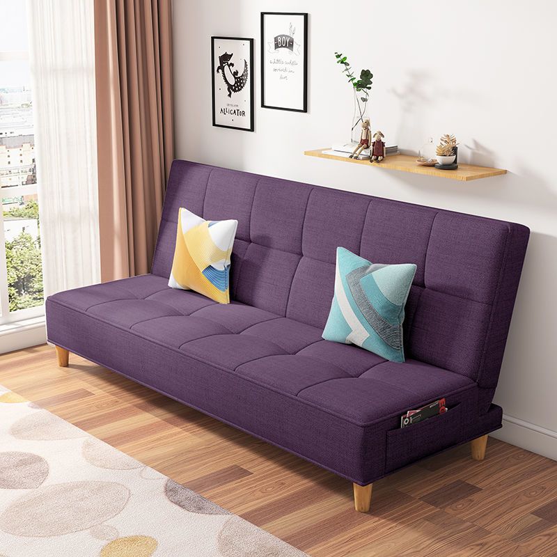 folding fabric sofa, sofa bed Nordic three people seat sofa 1.5M/1.8M