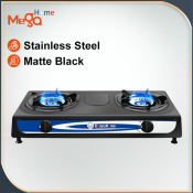 MegaHome Triple Burner Gas Stove with High Firepower