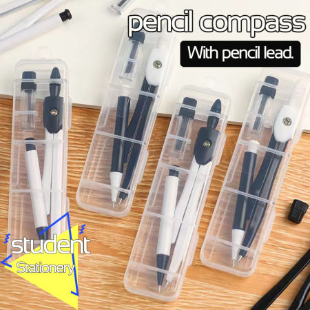 Lead Geometry Pencil Compass Set