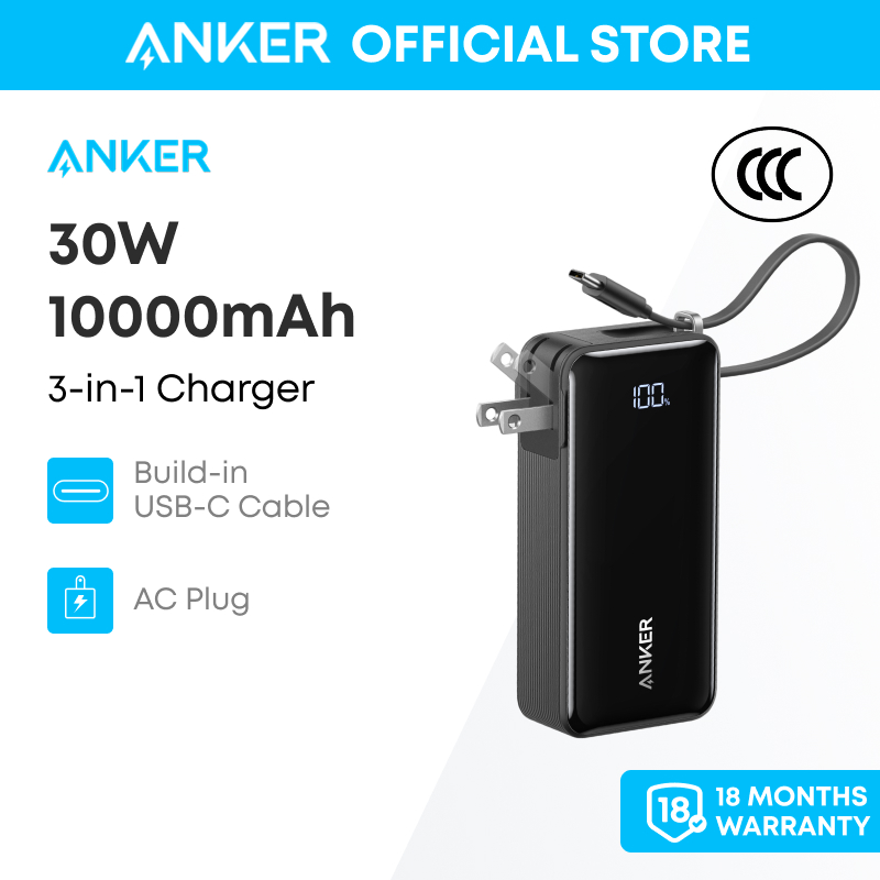 Anker 50000Mah Power Bank - Wireless Charging, 2-In-1 Wall Charger, Iphone  12/13 Compatible | Lazada Philippines