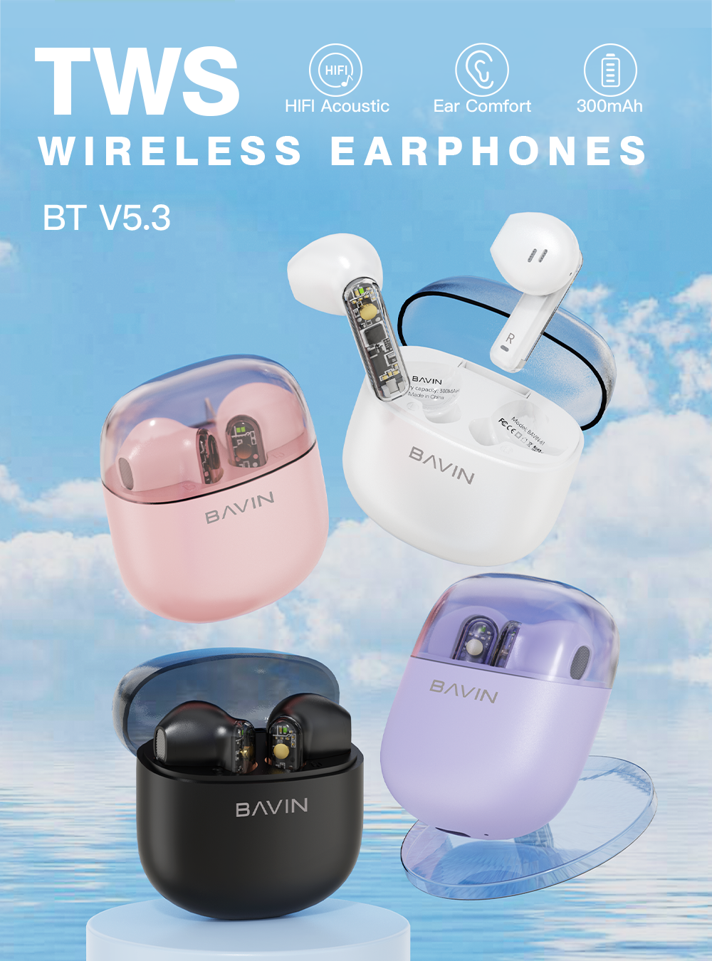 Bavin wireless earphones review hot sale