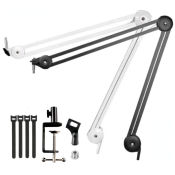 Adjustable Suspension Boom Arm Microphone Stand for Voice Recording