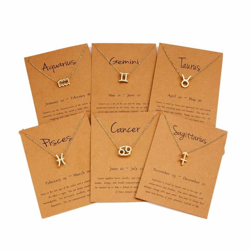TALA BY KYLA ZODIAC SIGN NECKLACE 