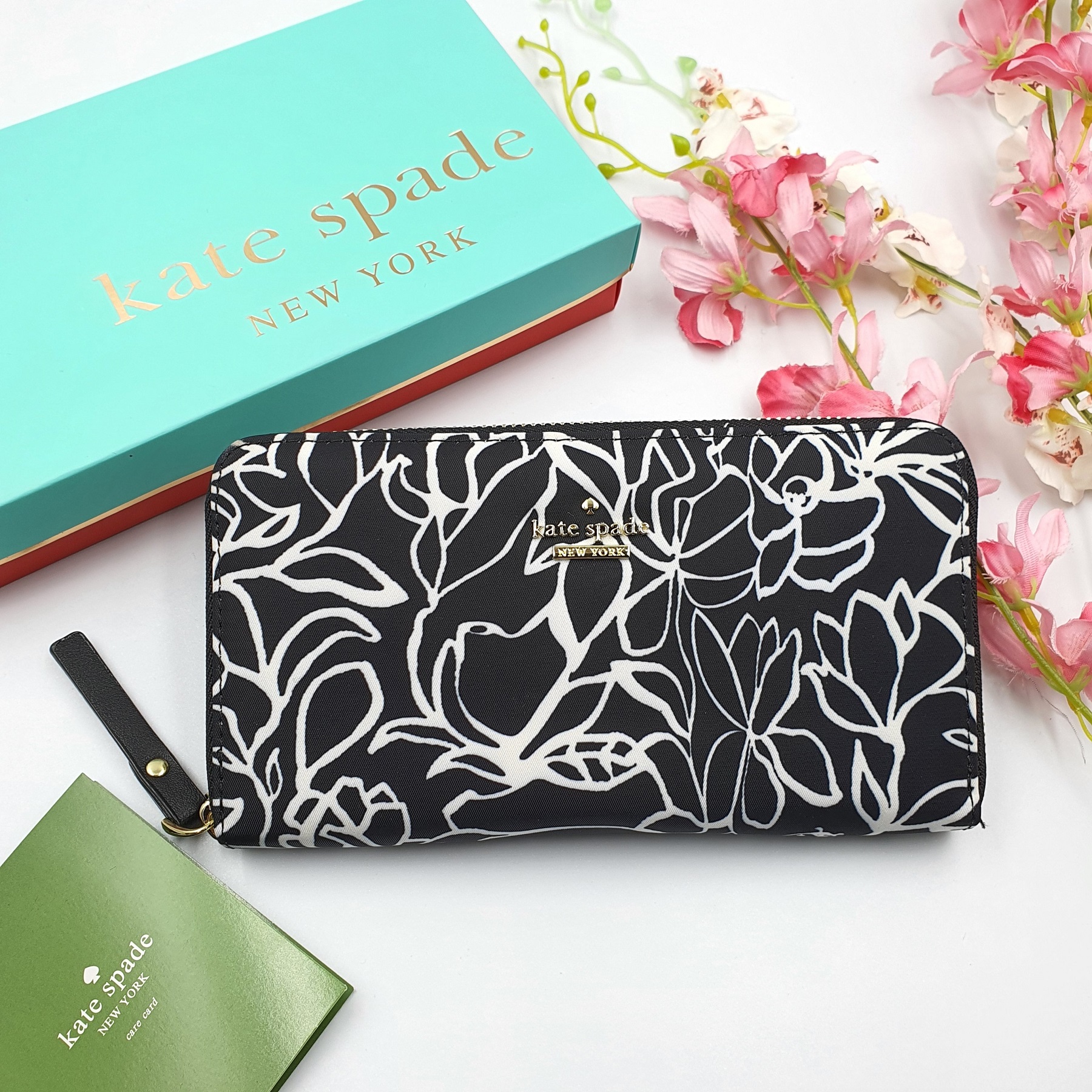 Kate spade best sale paper rose wallet