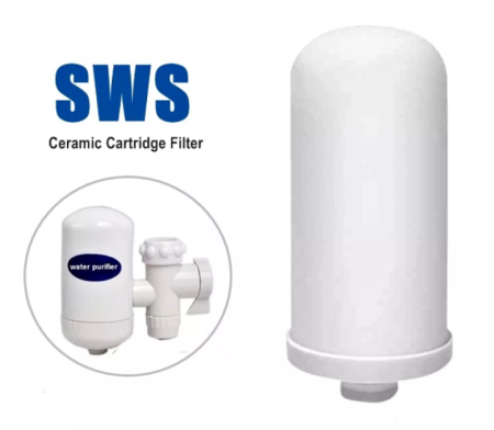 SWS Portable Tap Faucet Ceramic Water Filter - Kitchen Purifier