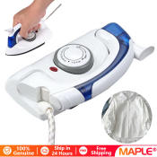 Portable Mini Clothes Steamer Iron with 3 Gears - Maple