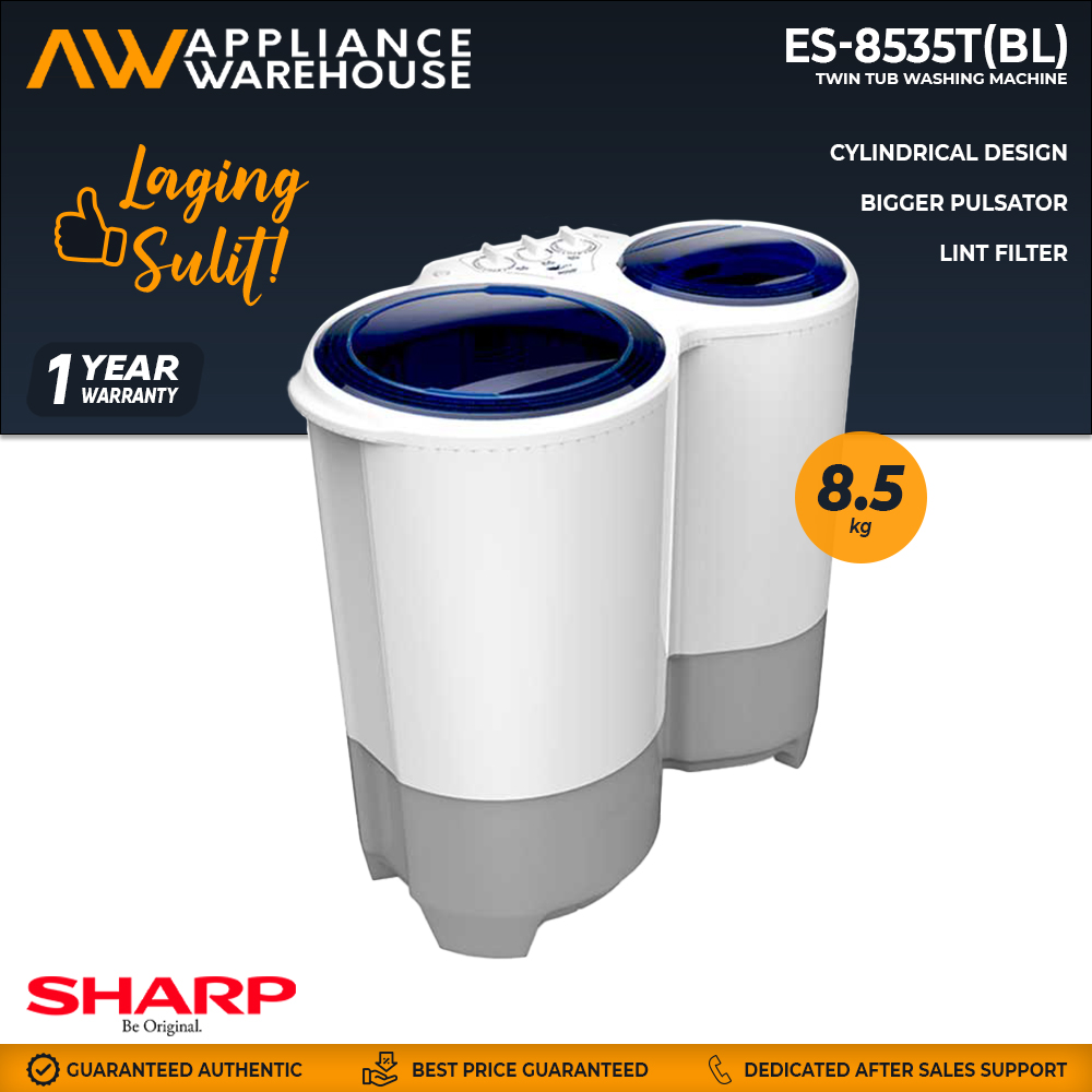 sharp twin tub price