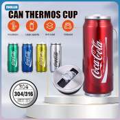 Coca-Cola Stainless Steel Vacuum Thermos Office Mug Tumbler Cup