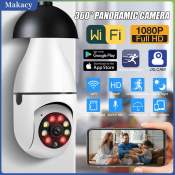 V380 1080P WiFi Security Camera Bulb with Night Vision