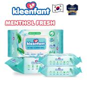 Kleenfant Menthol Fresh Cooling Wet Wipes - Big Pack