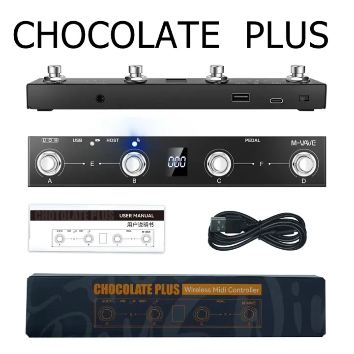 M VAVE Chocolate PLUS V2 /Black box Wireless Midi Controller 4