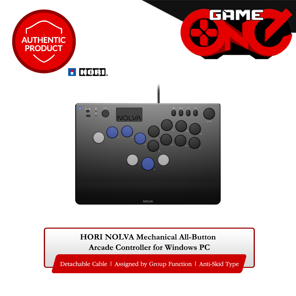 NOLVA アーケードコントローラー PS4/PS5/PC HORIが新製品「NOLVA