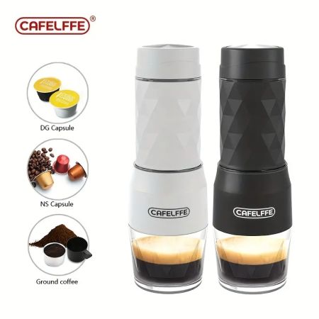 Cafelffe Portable Espresso Maker for Home, Office, Travel, Picnic
