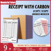 Resibo Pads - Carbonized Receipt Notebooks for Business (50/60 pages)