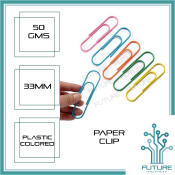 Paper Clip Small 33MM per Clip-Assorted Color per pack Office Clip