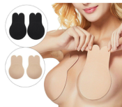 Silicone Bra Nipple Covers with Rabbit Ear Design