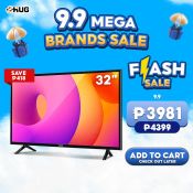 HUG 32 Inches High Definition LED TV