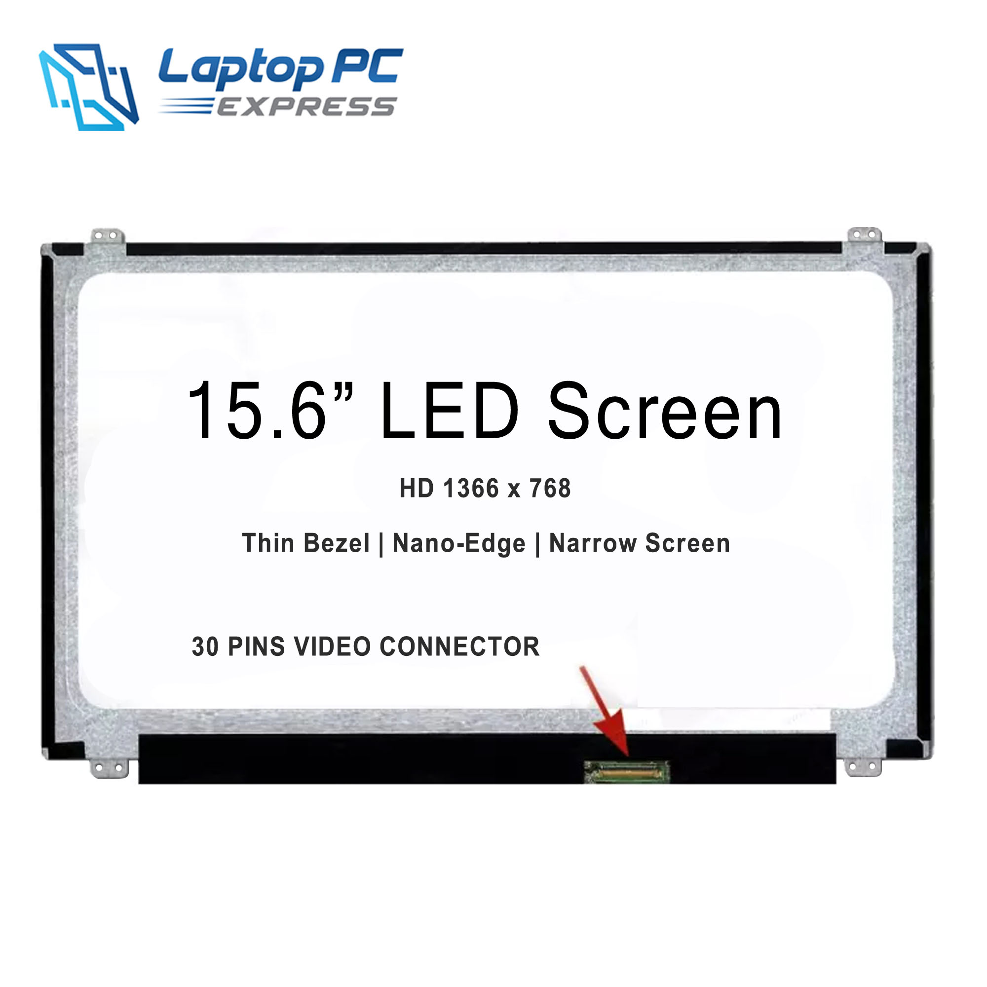 Display LCD 15.6" Per Notebook – N156BGA-EA3 Rev.C5 – Risoluzione 1366x768 – Connettore 30 Pin – Sostituzione Schermo Portatile