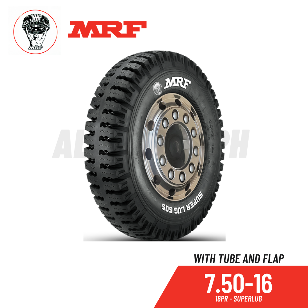 MRF Tire 14PR Rib Supermiler (Made in India) w/ Free