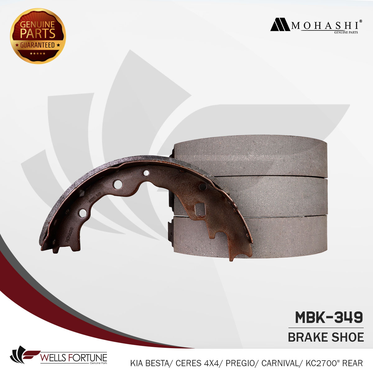 Shop Kia Pregio Brake Pad online | Lazada.com.ph