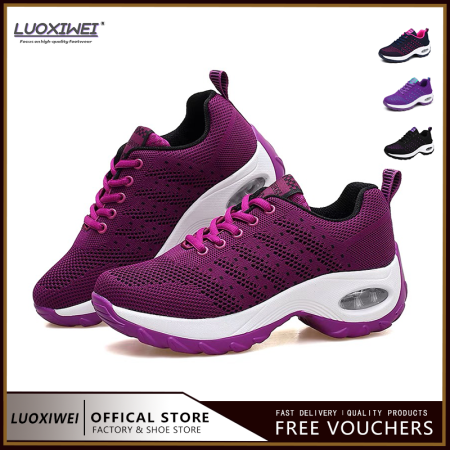 LUOXIWEI Lightweight Breathable Running Shoes for Men and Women