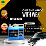 15M Car Shampoo with Wax - Removes Dirt, Provides Protection