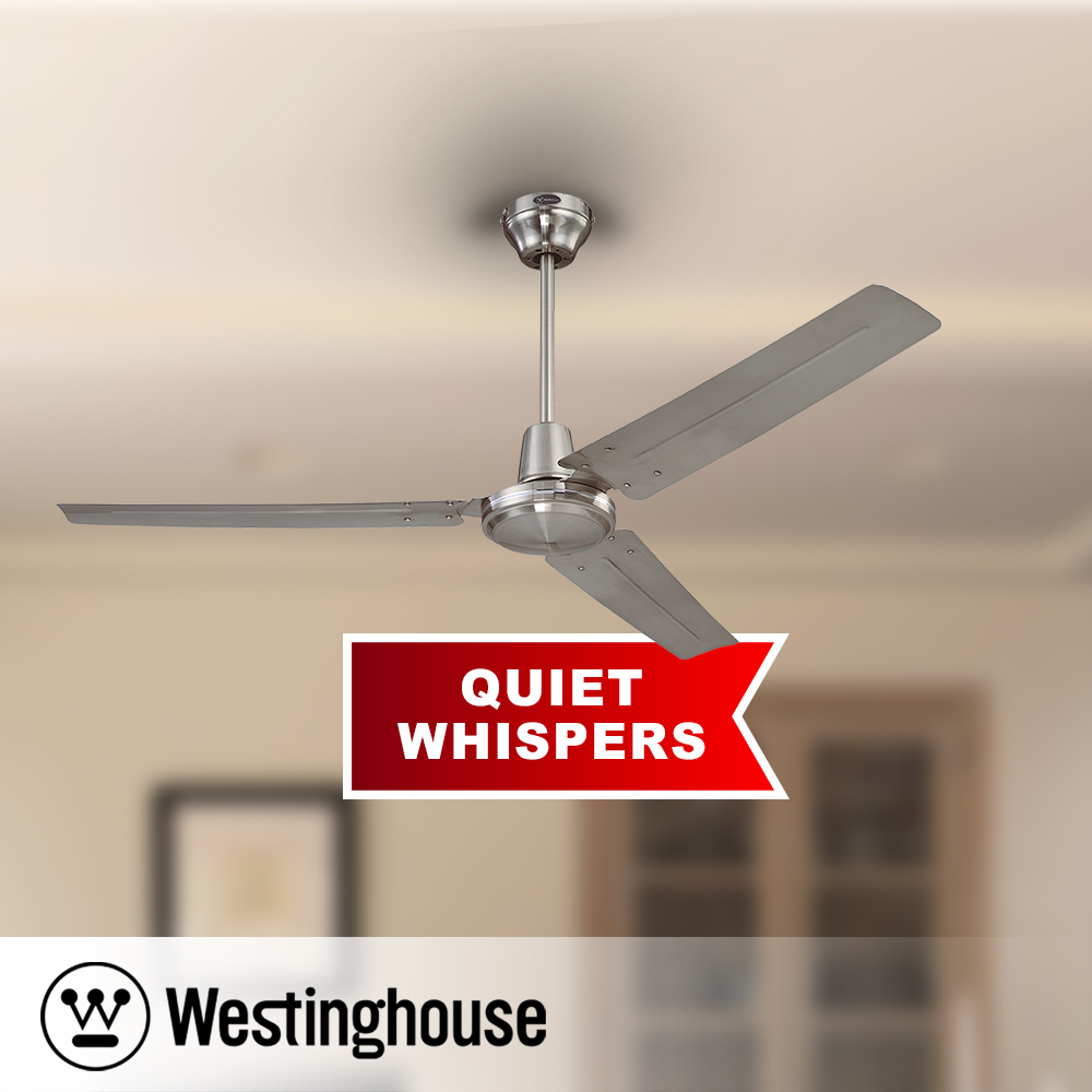 Westinghouse 56 Ceiling Fan 78614 Brushed Nickel Westinghouse 56 Ceiling Fan