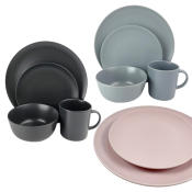 Scandi Stoneware Dinnerware Set - Brand name: Classic Modern