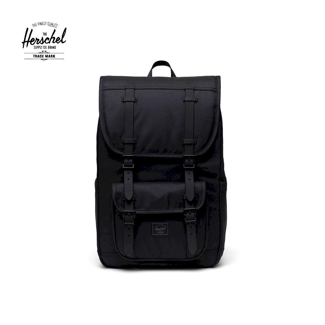 herschel backpack lazada Herschel Backpack Black Tonal Little America 20L/30L Hiking Schoolbag