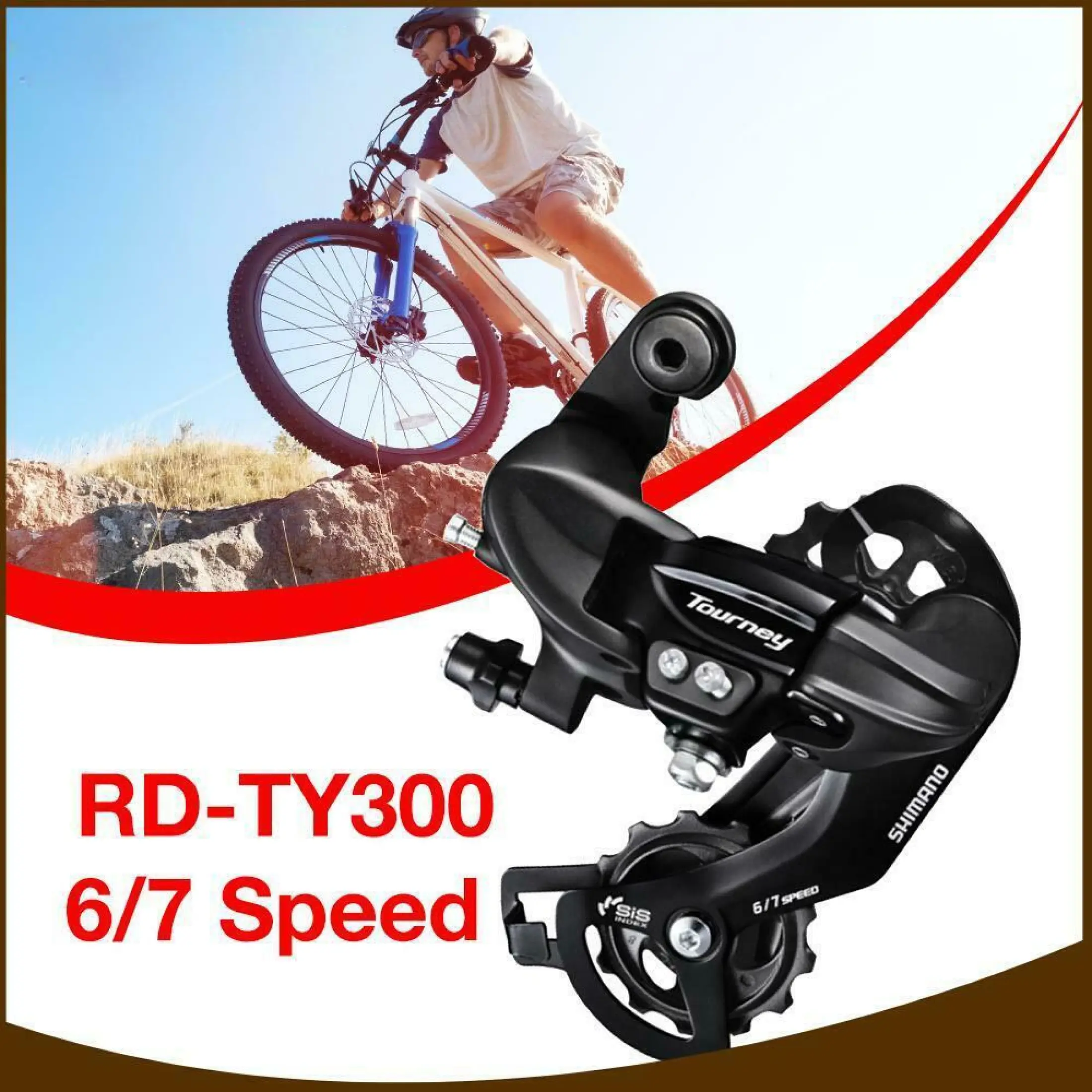 Shimano Tourney Rd Ty300 6 7 Speed Rear Derailleur Bracket Fit Replaces Tx35 Lazada Ph