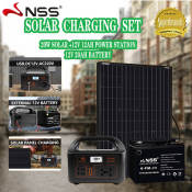 NSS Portable Solar Generator - 150W Power Station & Panel