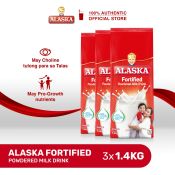 Alaska Fortified Powdered Milk Drink 1700g Set of 3